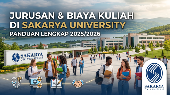 Jurusan dan Biaya Kuliah Sakarya University 2025/2026